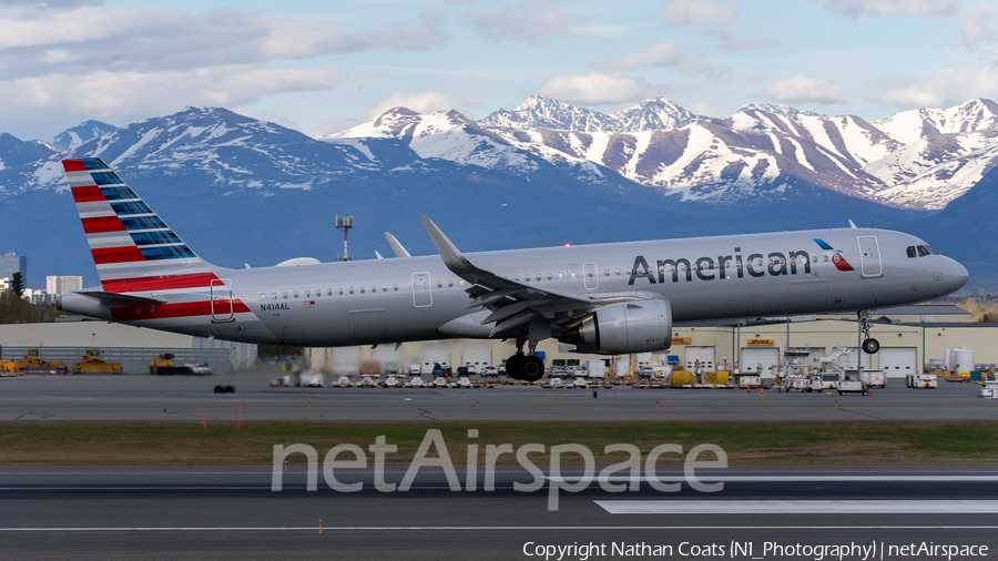 American Airlines Airbus A321-253NX (N414AL) | Photo 449831