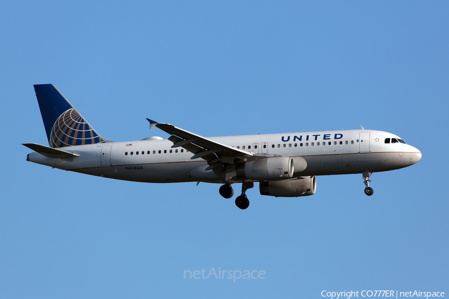United Airlines Airbus A320-232 (N414UA) | Photo 126139