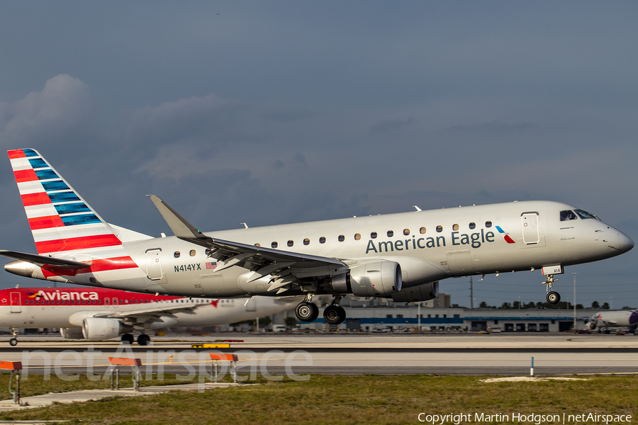 American Eagle (Republic Airlines) Embraer ERJ-175LR (ERJ-170-200LR) (N414YX) | Photo 335101