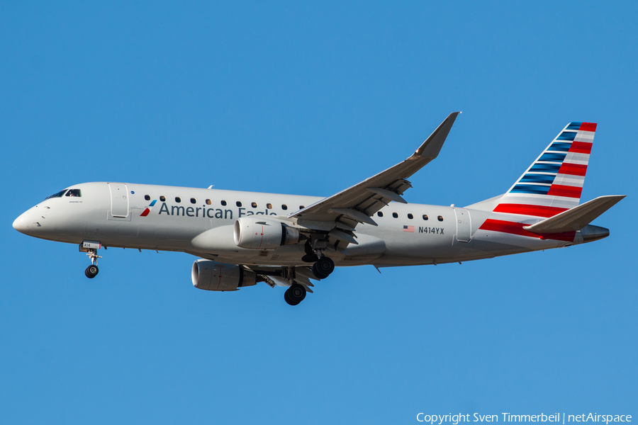 American Eagle (Republic Airlines) Embraer ERJ-175LR (ERJ-170-200LR) (N414YX) | Photo 500875