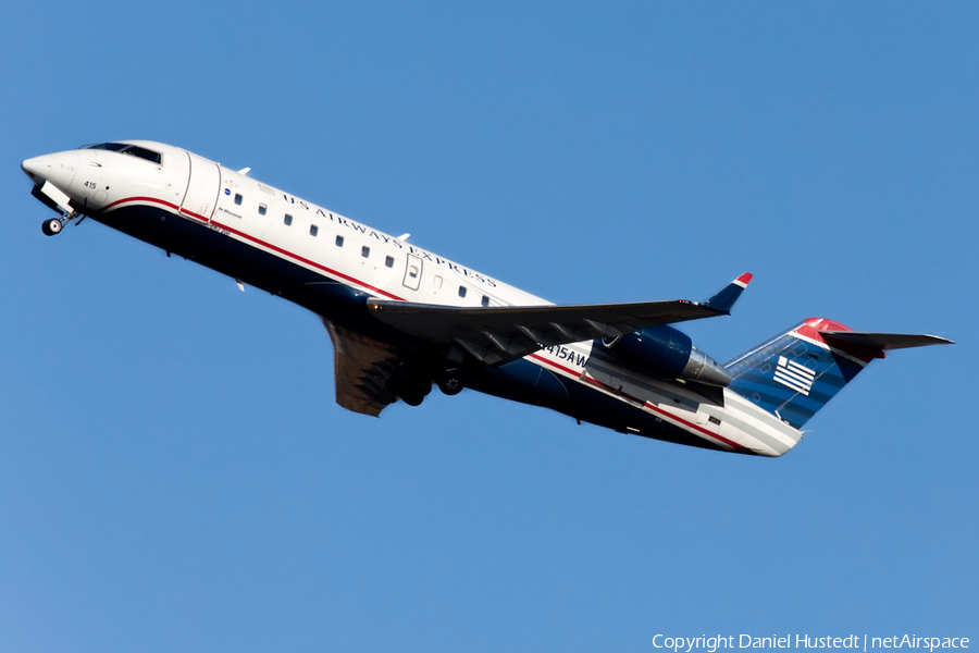 US Airways Express (Air Wisconsin) Bombardier CRJ-200LR (N415AW) | Photo 666630