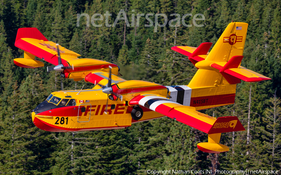 Bridger Aerospace Viking Air CL-415EAF (N415BT) | Photo 401516