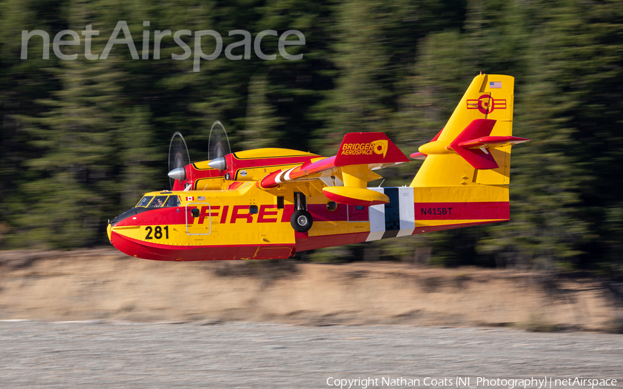 Bridger Aerospace Viking Air CL-415EAF (N415BT) | Photo 401621