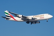 Emirates SkyCargo Boeing 747-47UF (N415MC) at  Frankfurt am Main, Germany