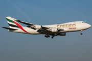 Emirates SkyCargo Boeing 747-47UF (N415MC) at  Amsterdam - Schiphol, Netherlands