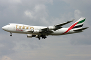 Emirates SkyCargo Boeing 747-47UF (N415MC) at  Frankfurt am Main, Germany