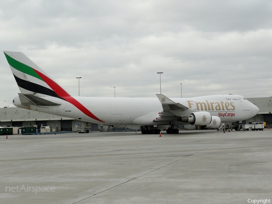 Emirates SkyCargo Boeing 747-47UF (N415MC) | Photo 34308