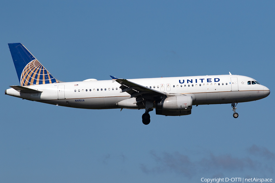 United Airlines Airbus A320-232 (N415UA) | Photo 598200