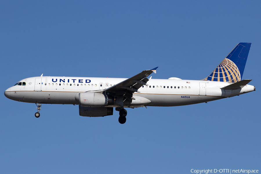 United Airlines Airbus A320-232 (N415UA) | Photo 542594