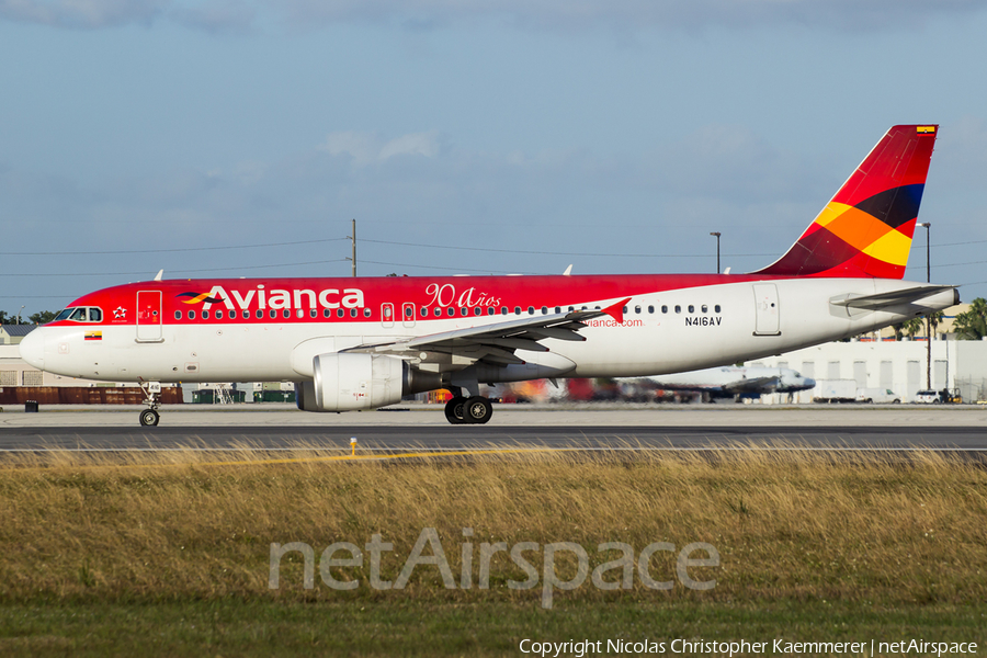 Avianca Airbus A320-214 (N416AV) | Photo 122194
