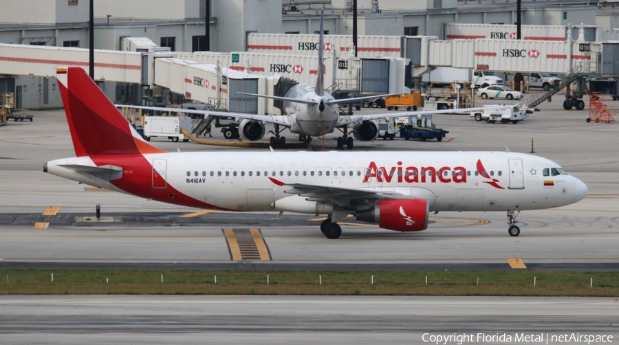 Avianca Airbus A320-214 (N416AV) | Photo 303434