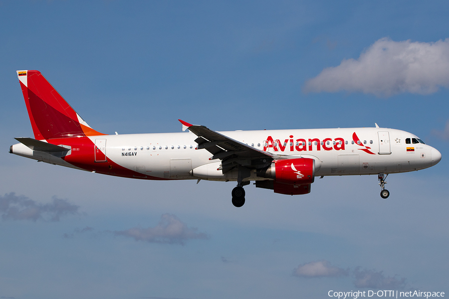 Avianca Airbus A320-214 (N416AV) | Photo 608548