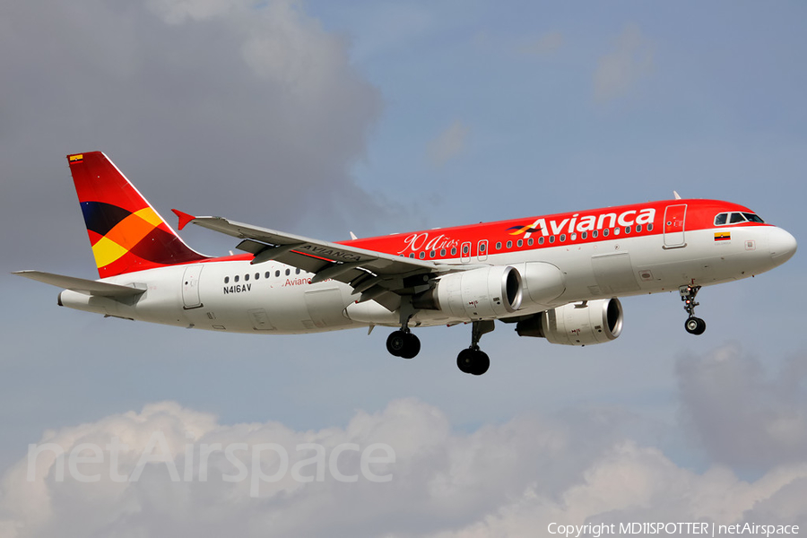 Avianca Airbus A320-214 (N416AV) | Photo 66815