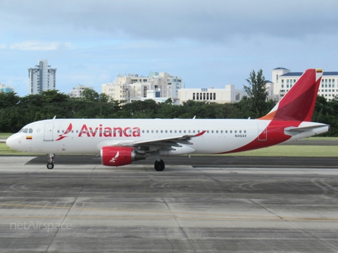 Avianca Airbus A320-214 (N416AV) at  San Juan - Luis Munoz Marin International, Puerto Rico