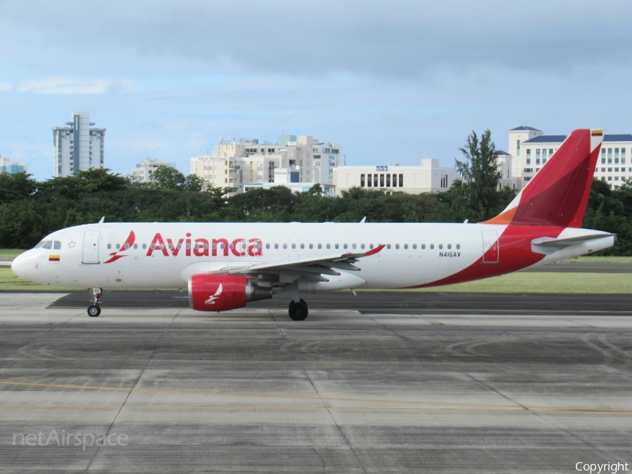 Avianca Airbus A320-214 (N416AV) | Photo 603702