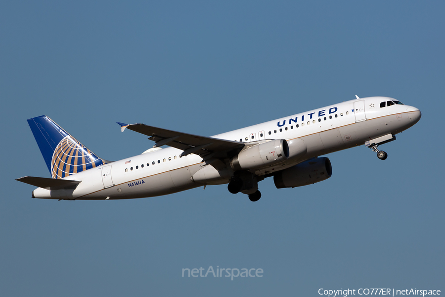 United Airlines Airbus A320-232 (N416UA) | Photo 289723