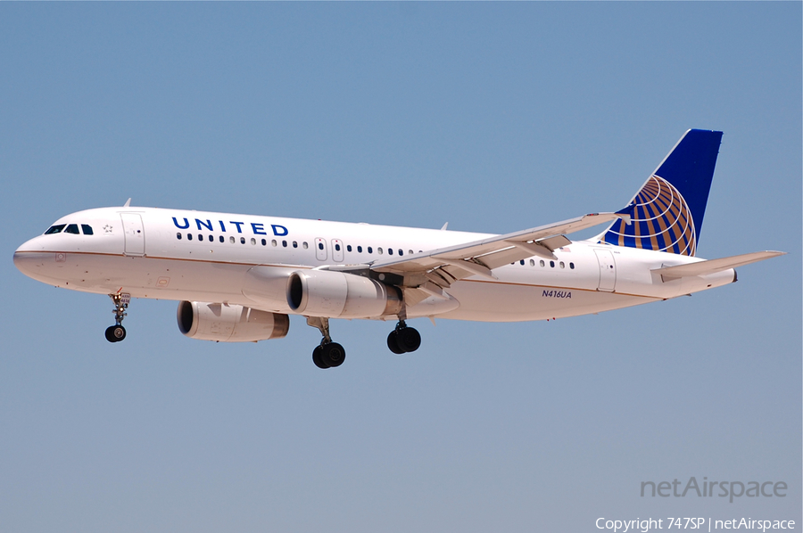 United Airlines Airbus A320-232 (N416UA) | Photo 106739