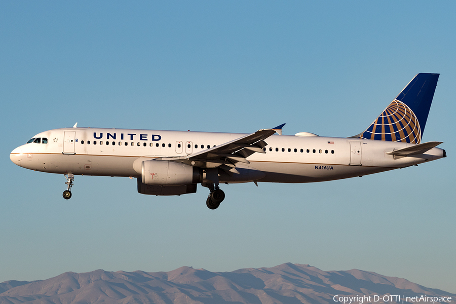 United Airlines Airbus A320-232 (N416UA) | Photo 141853