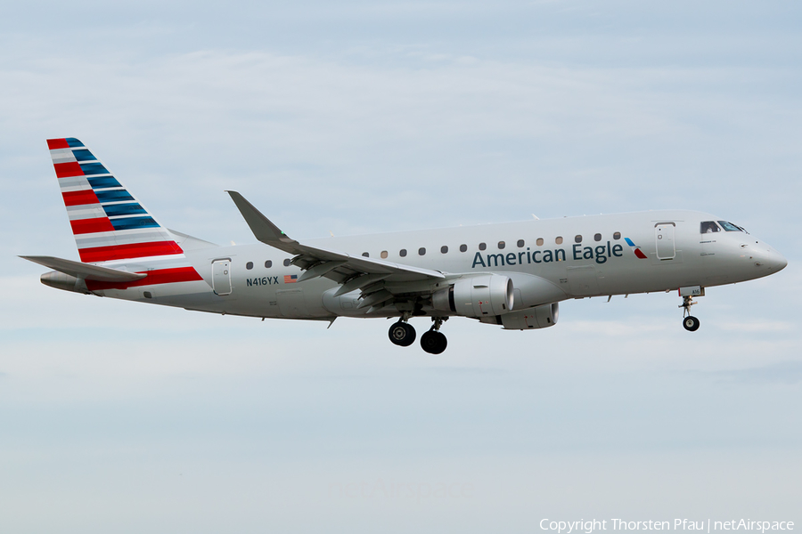 American Eagle (Republic Airlines) Embraer ERJ-175LR (ERJ-170-200LR) (N416YX) | Photo 101222