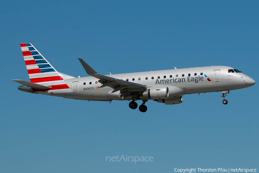 American Eagle (Republic Airlines) Embraer ERJ-175LR (ERJ-170-200LR) (N416YX) | Photo 134906