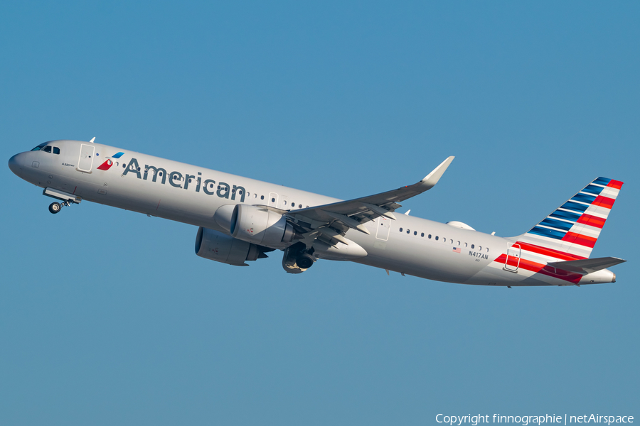 American Airlines Airbus A321-253NX (N417AN) | Photo 597886