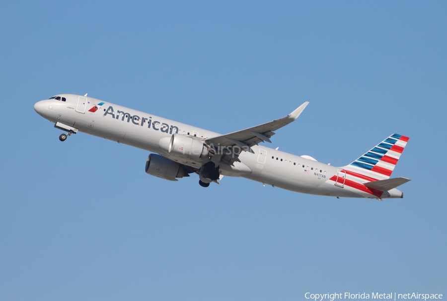 American Airlines Airbus A321-253NX (N417AN) | Photo 664172