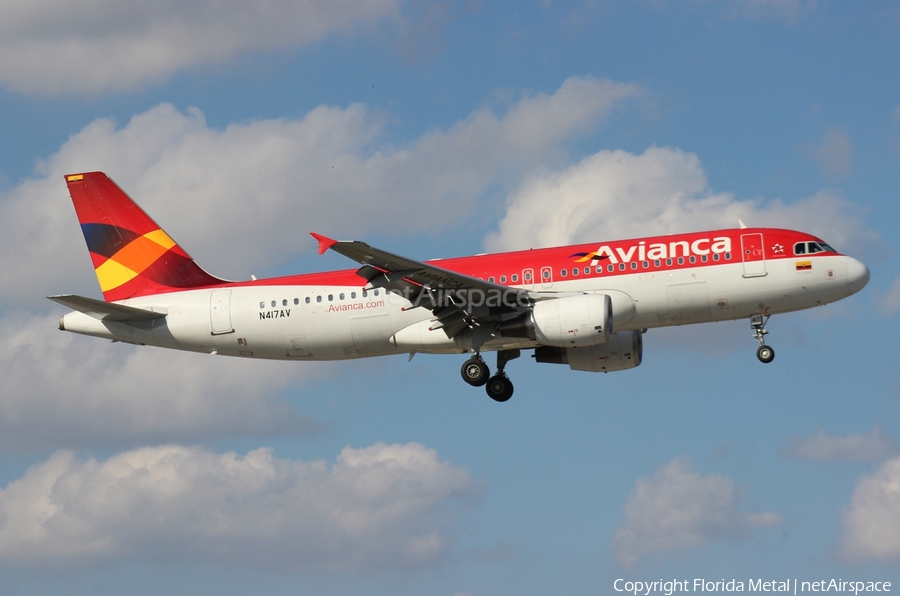 Avianca Airbus A320-214 (N417AV) | Photo 300391