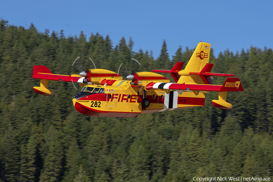 Bridger Aerospace Viking Air CL-415EAF (N417BT) | Photo 401627
