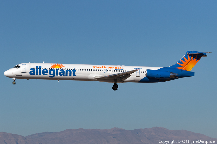 Allegiant Air McDonnell Douglas MD-83 (N417NV) | Photo 141675