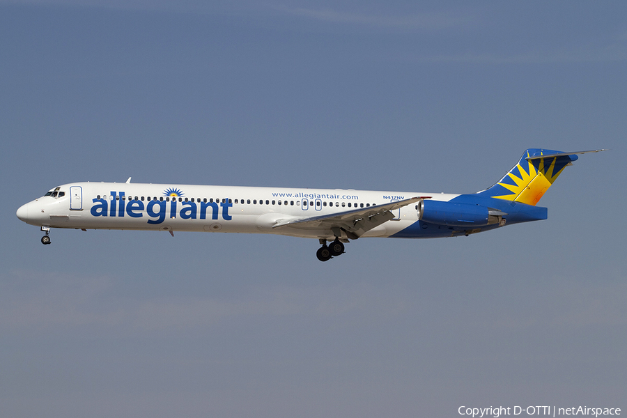 Allegiant Air McDonnell Douglas MD-83 (N417NV) | Photo 341088