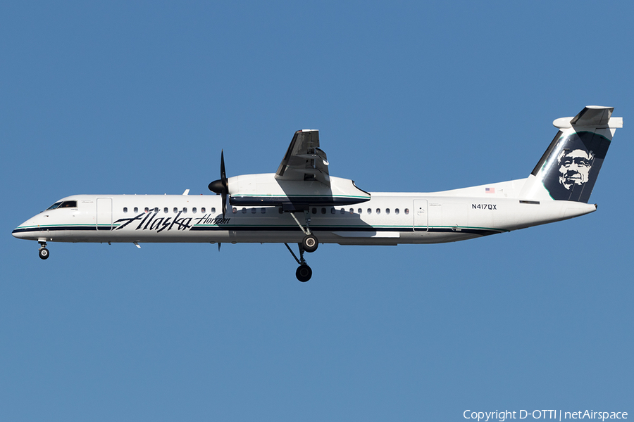 Alaska Airlines (Horizon) Bombardier DHC-8-402Q (N417QX) | Photo 177097