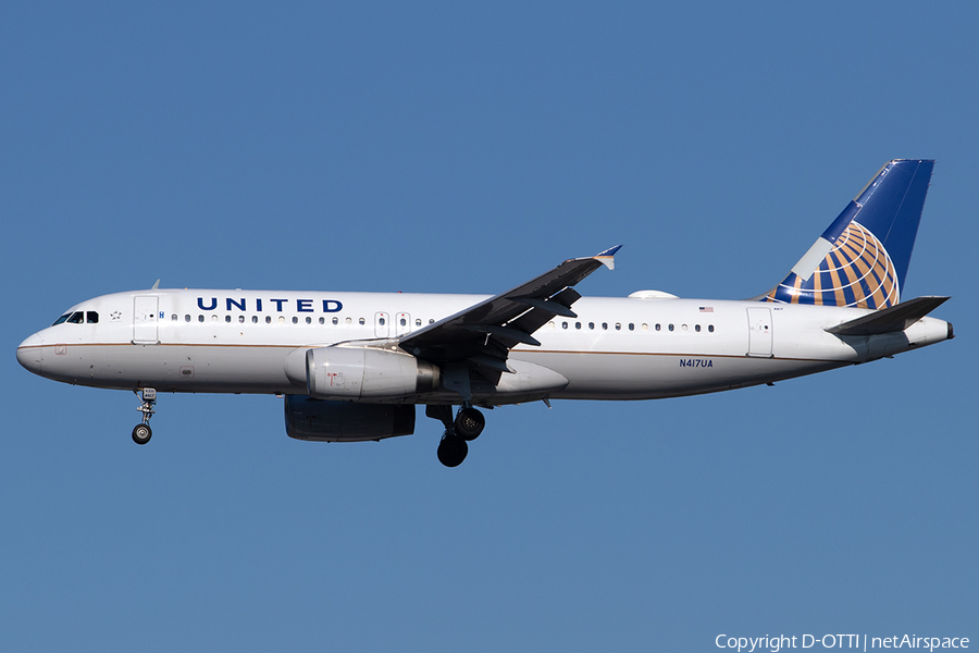 United Airlines Airbus A320-232 (N417UA) | Photo 523267