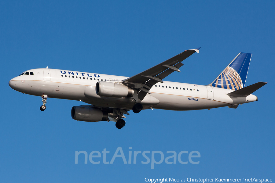 United Airlines Airbus A320-232 (N417UA) | Photo 127085