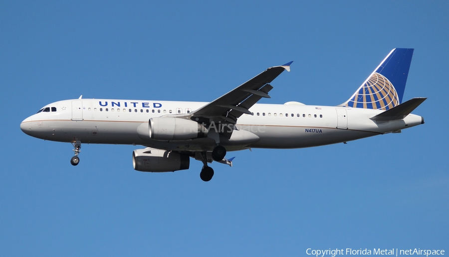 United Airlines Airbus A320-232 (N417UA) | Photo 583447