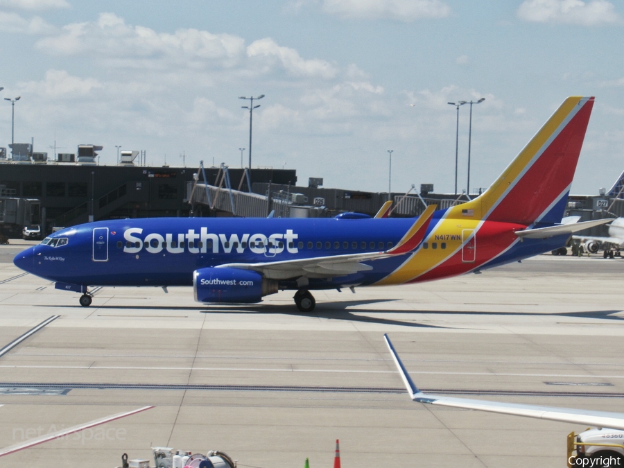 Southwest Airlines Boeing 737-7H4 (N417WN) | Photo 515309