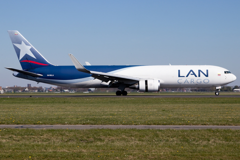 LAN Cargo Boeing 767-316F(ER) (N418LA) at  Amsterdam - Schiphol, Netherlands