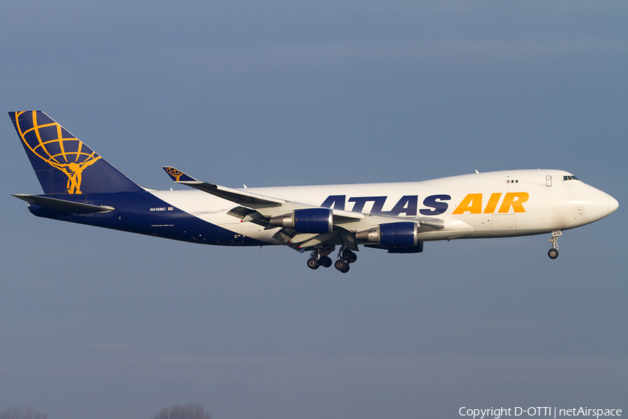 Atlas Air Boeing 747-47UF (N418MC) | Photo 529461
