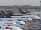 Atlas Air Boeing 747-47UF (N418MC) at  Cologne/Bonn, Germany