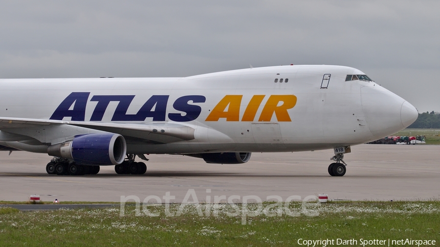 Atlas Air Boeing 747-47UF (N418MC) | Photo 235485