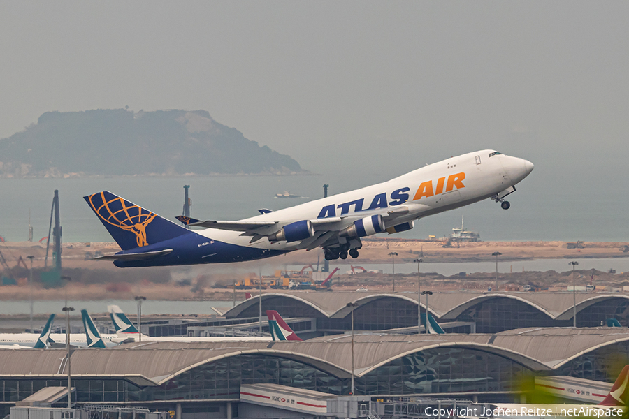 Atlas Air Boeing 747-47UF (N418MC) | Photo 377184