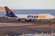 Atlas Air Boeing 747-47UF (N418MC) at  Gran Canaria, Spain