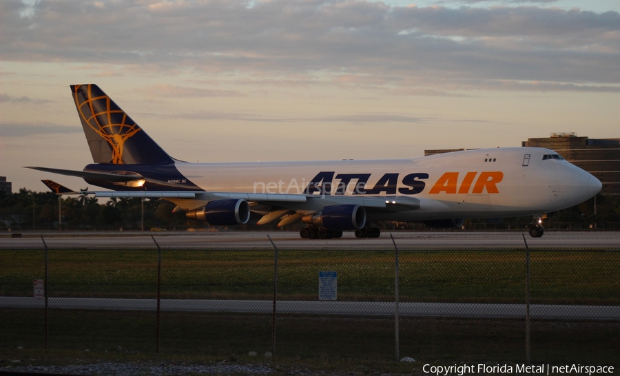 Atlas Air Boeing 747-47UF (N418MC) | Photo 583455