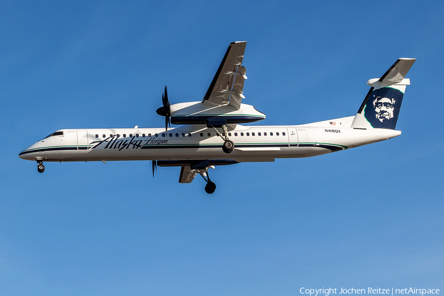 Alaska Airlines (Horizon) Bombardier DHC-8-402Q (N418QX) | Photo 254653