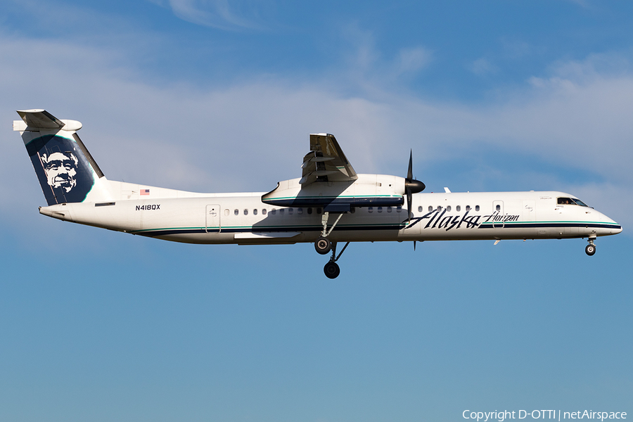 Alaska Airlines (Horizon) Bombardier DHC-8-402Q (N418QX) | Photo 181800