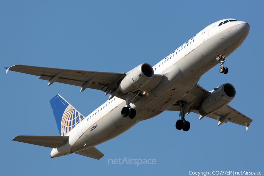 United Airlines Airbus A320-232 (N418UA) | Photo 47346