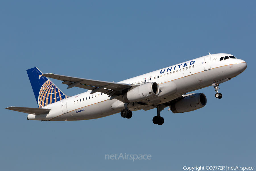United Airlines Airbus A320-232 (N418UA) | Photo 74990