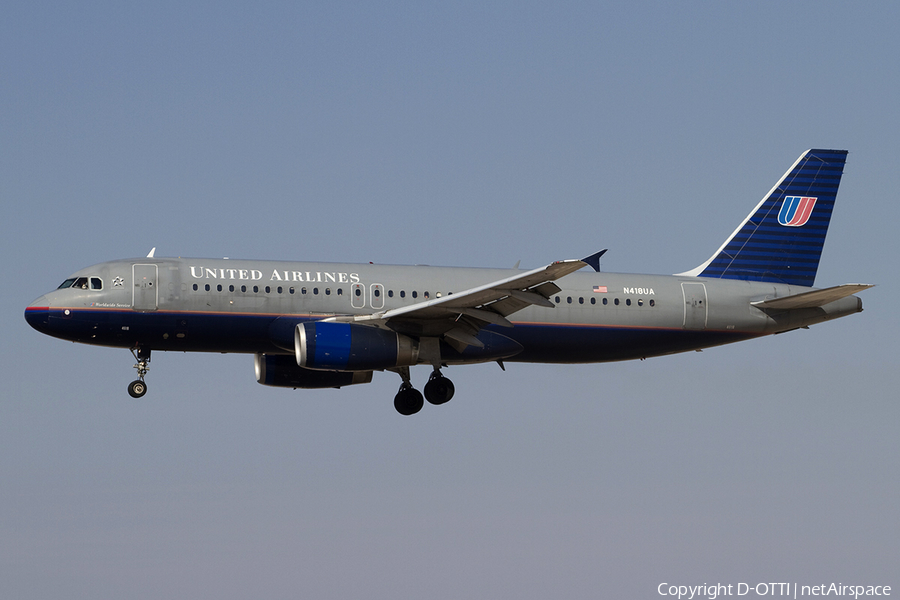 United Airlines Airbus A320-232 (N418UA) | Photo 341107