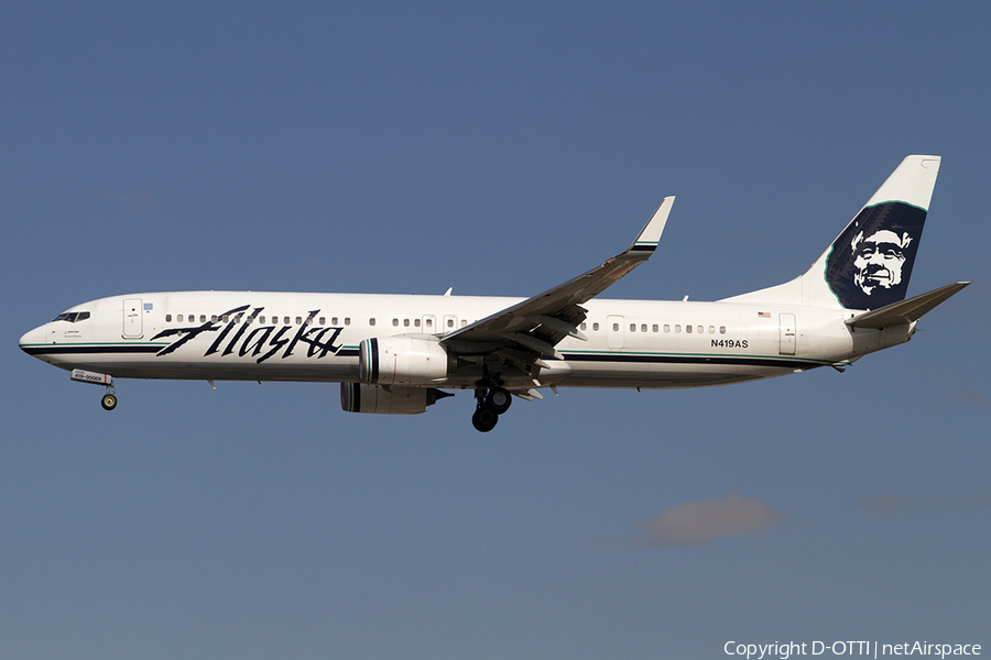 Alaska Airlines Boeing 737-990(ER) (N419AS) | Photo 469567