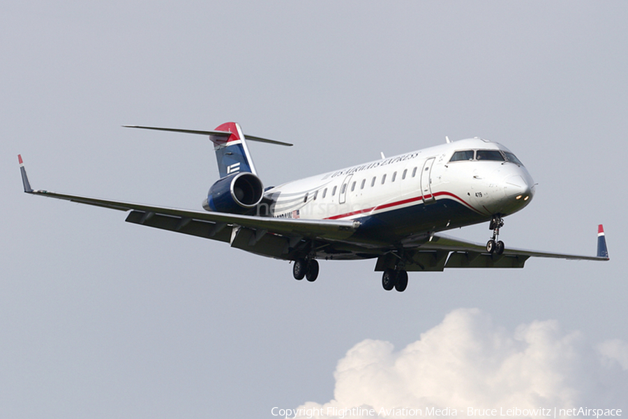 US Airways Express (Air Wisconsin) Bombardier CRJ-200LR (N419AW) | Photo 171492