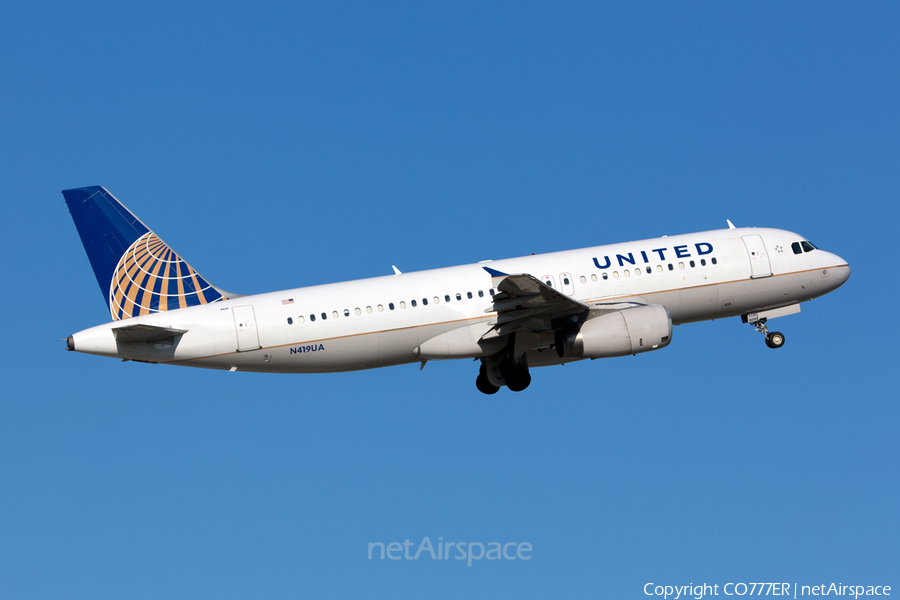 United Airlines Airbus A320-232 (N419UA) | Photo 31751